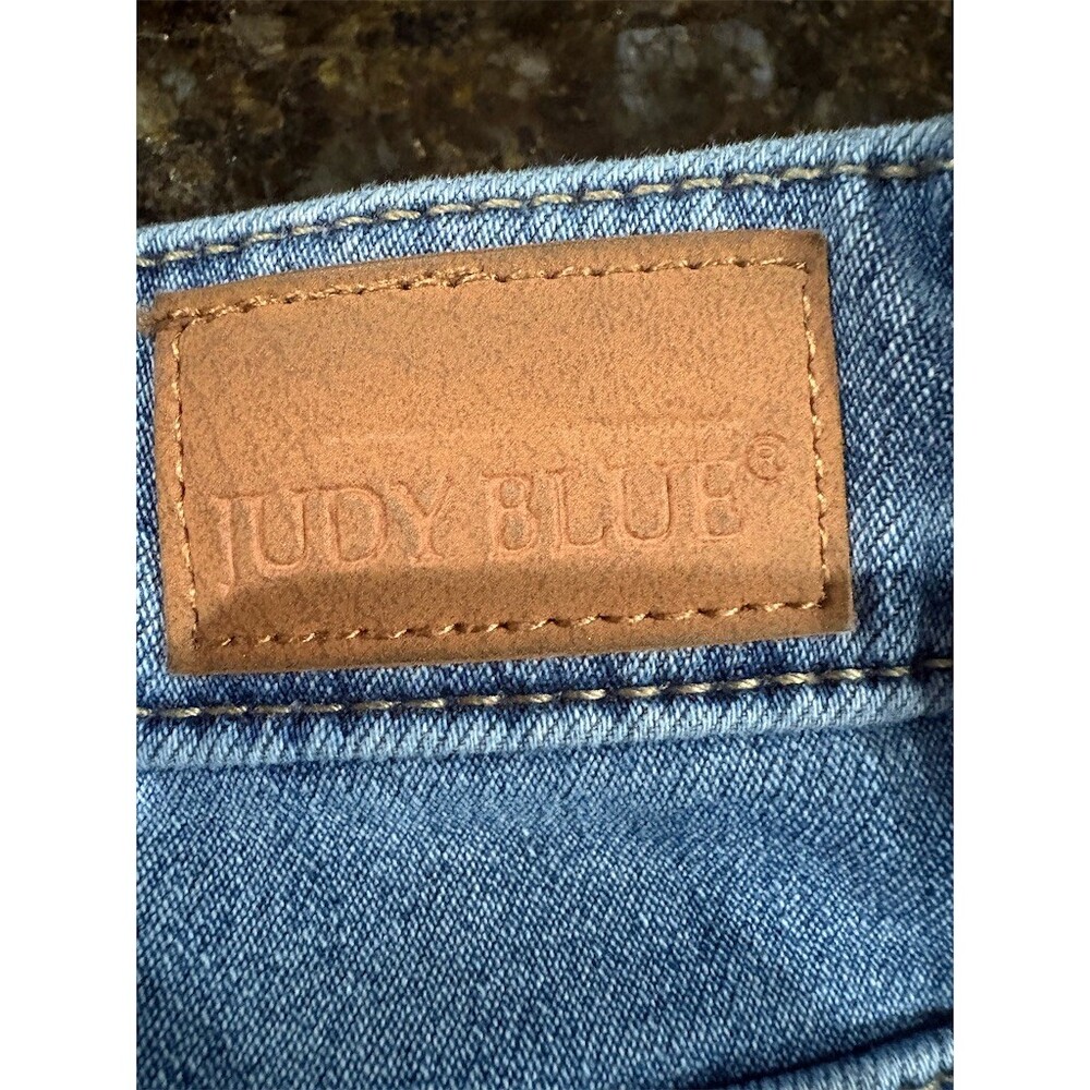 Judy Blue Jeans Womens Size 15/32 Medium Wash Skinny Slim Stretch Mid Rise - Picture 6 of 9